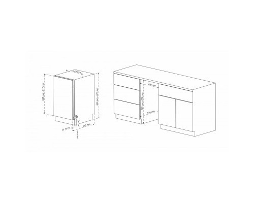 Посудомийна машина Eleyus DWB 45036