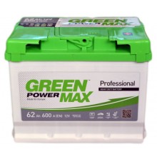 Акумулятор автомобільний GREEN POWER MAX 62Аh (000022373)