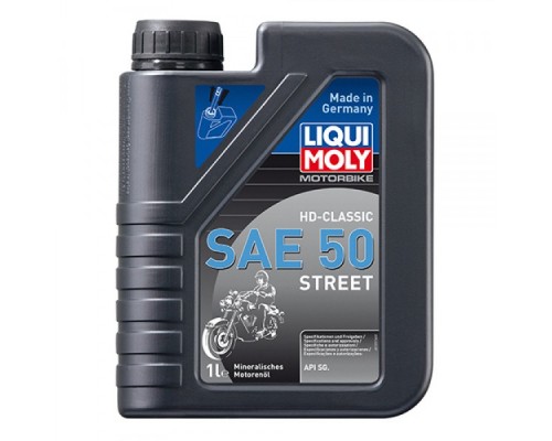 Моторна олива Liqui Moly Motorbike HD Classic SAE 50 Street 1л. (1572)