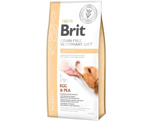 Сухий корм для собак Brit GF VetDiets Dog Hepatic 12 кг (8595602528158) Сухий корм для собак Brit GF VetDiets Dog Hepatic 12 кг (8595602528158)