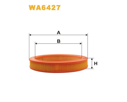 Повітряний фільтр для автомобіля Wixfiltron WA6427