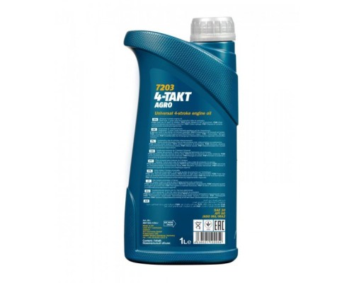 Моторна олива Mannol 4-TAKT AGRO 1л SAE 30 (MN7203-1)