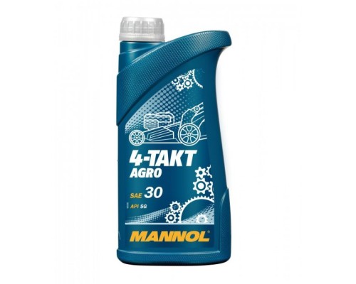 Моторна олива Mannol 4-TAKT AGRO 1л SAE 30 (MN7203-1)