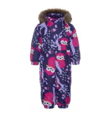 Комбінезон дитячий Huppa KEIRA 31920030 темно-ліловий з принтом 98 (4741468824451)
