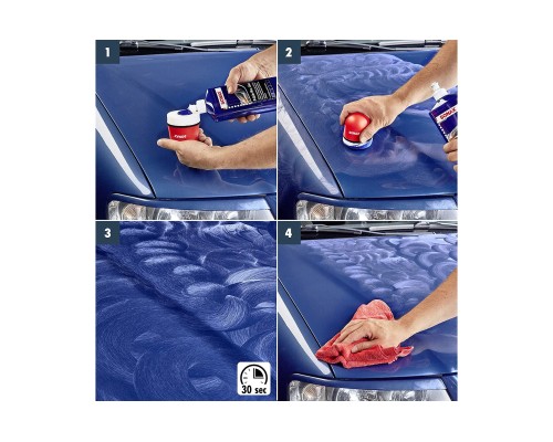Автополіроль Sonax Polish Wax Color NanoPro 500мл (296200)