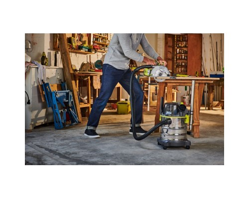 Пилосос будівельний Ryobi R18WDV-0 ONE+ (без АКБ та ЗП) (5133004724)