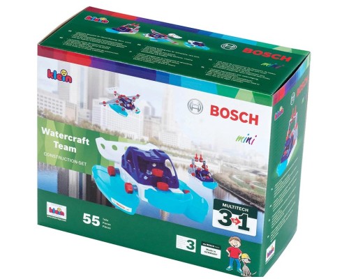 Конструктор Bosch Будівельний набір 3-в-1: команда водних суден (8794)