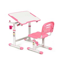 Парта зі стільцем Evo-kids Evo-07 Pink
