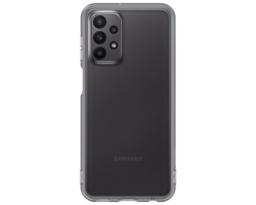 Чохол до мобільного телефона Samsung Soft Clear Cover Galaxy A23 (A235) Black (EF-QA235TBEGRU)