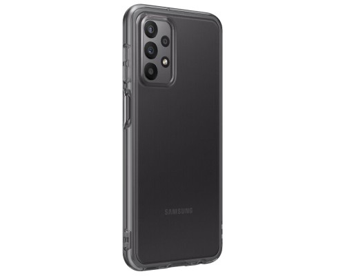 Чохол до мобільного телефона Samsung Soft Clear Cover Galaxy A23 (A235) Black (EF-QA235TBEGRU)