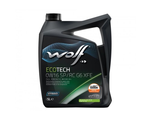 Моторна олива Wolf ECOTECH 0W16 SP/RC G6 XFE 5л (1047250)