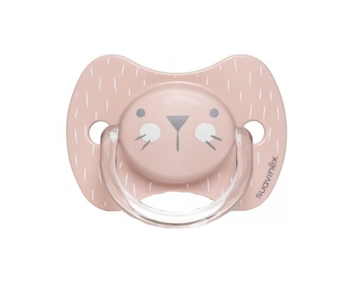 Пустушка Suavinex Hygge Затишні історії 0-6 міс. рожева (306591)