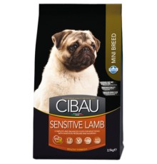Сухий корм для собак Farmina Cibau Sensitive Adult Mini з ягням 2.5 кг (8010276030986)