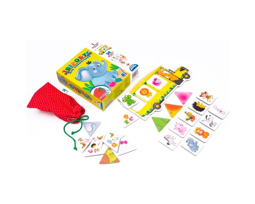 Розвиваюча іграшка Vladi Toys Гра з мішечком Звіробус для найменших (укр) (VT2906-02)