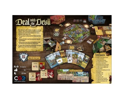 Настільна гра Czech Games Edition Deal with the Devil (Угода з дияволом), Англійська (CGE00066)