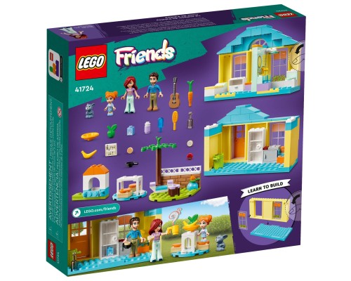 Конструктор LEGO Friends Дім Пейслі 185 деталей (41724)