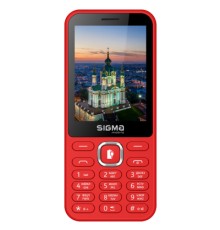 Мобільний телефон Sigma X-style 31 Power Type-C Red (4827798855058)