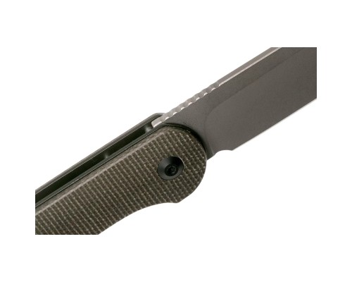 Ніж Civivi Button Lock Elementum Dark Green Micarta (C2103C)