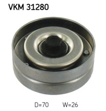 Ролик натягувача ременя SKF VKM 31280