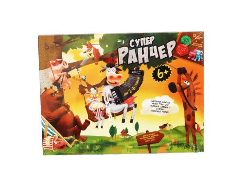 Настільна гра Danko Toys Супер Ранчер, українська (G-SR-01-01U)