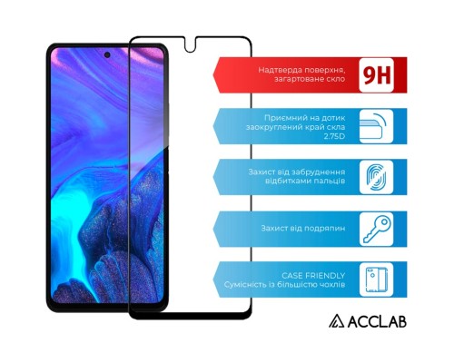 Скло захисне ACCLAB Full Glue Infinix Note 10 Pro 2022 (1283126535017)