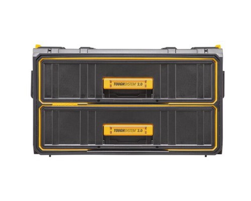Ящик для інструментів DeWALT TOUGHSYSTEM 2.0, 555х320х320 мм, модуль на 2 ящики (DWST83529-1)