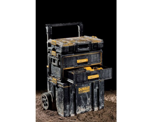 Ящик для інструментів DeWALT TOUGHSYSTEM 2.0, 555х320х320 мм, модуль на 2 ящики (DWST83529-1)