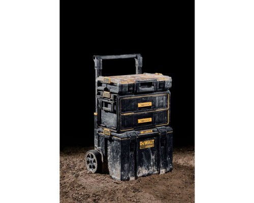 Ящик для інструментів DeWALT TOUGHSYSTEM 2.0, 555х320х320 мм, модуль на 2 ящики (DWST83529-1)