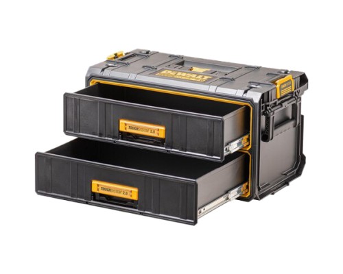 Ящик для інструментів DeWALT TOUGHSYSTEM 2.0, 555х320х320 мм, модуль на 2 ящики (DWST83529-1)