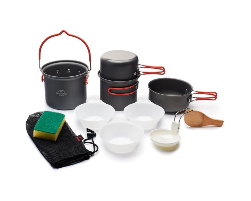 Набір туристичного посуду Naturehike NH18T018-G (6927595730324)