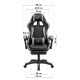 Крісло ігрове GT Racer X-2323 Black/Green