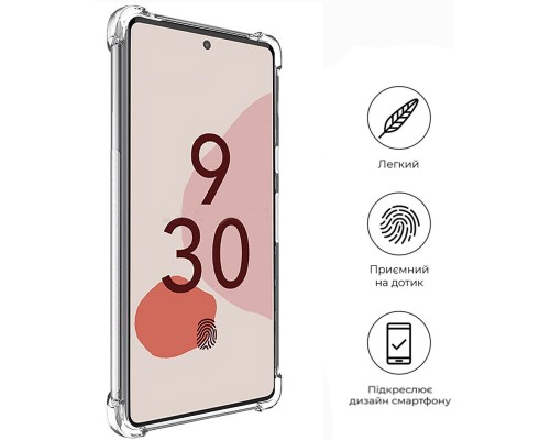 Чохол до мобільного телефона BeCover Anti-Shock Google Pixel 7 Clear (709338)