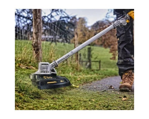 Тример садовий DeWALT 18 В, 5Ач, волосінь 2 мм, ширина косіння 36 см (DCMST561P1)