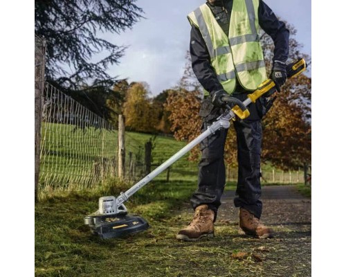 Тример садовий DeWALT 18 В, 5Ач, волосінь 2 мм, ширина косіння 36 см (DCMST561P1)