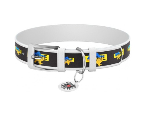 Нашийник для тварин WAUDOG Design з QR паспортом 