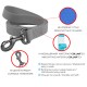 Повідок для собак WAUDOG Waterproof M Ш 20 мм Д 305 см помаранчевий (27364)