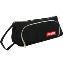 Пенал Cool For School 2 відділення Чорний (CF87214)