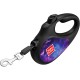 Повідок для собак WAUDOG R-leash NASA21 світловідбиваюча стрічка M 5 м (8125-0148-01)