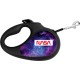 Повідок для собак WAUDOG R-leash NASA21 світловідбиваюча стрічка M 5 м (8125-0148-01)