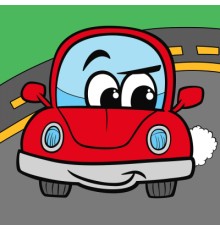 Картина по номерам Santi Веселий автомобіль 25*25 см (954593)