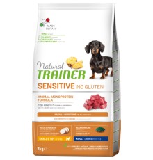 Сухий корм для собак Trainer Natural Dog Sensitive Small&Toy Adult Mini With Lamb and whole cereals 7 кг (8059149252506)