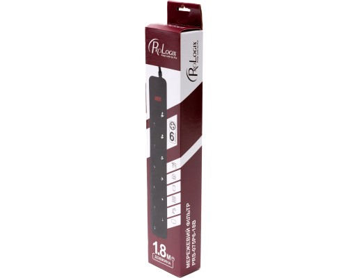 Мережевий фільтр живлення Prologix PRS-075P6-18B