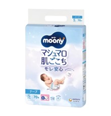 Підгузки Moony S 4-8 кг 70 шт (4903111138302)