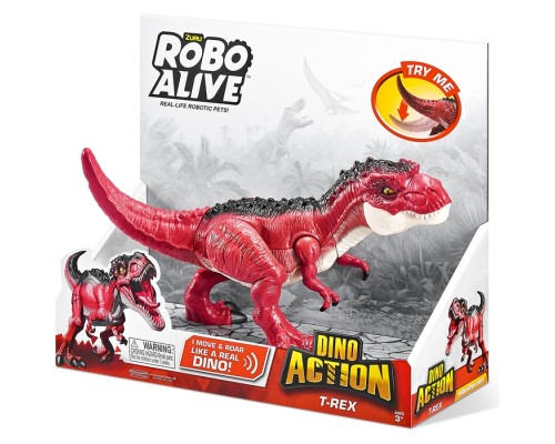 Інтерактивна іграшка Pets & Robo Alive серії Dino Action - Тиранозавр (7171)