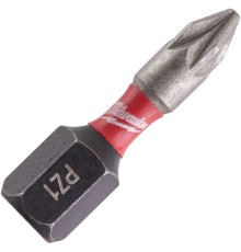 Набір біт Milwaukee SHOCKWAVE, PZ1, 25мм, 25шт (4932430861)