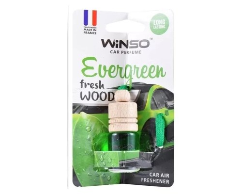 Ароматизатор для автомобіля WINSO WOOD EVERGREEN (530300) 