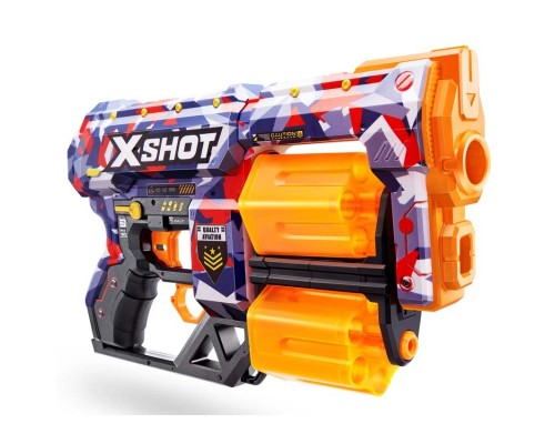 Іграшкова зброя Zuru X-Shot Швидкострільний бластер Skins Dread Malice (12 патронів) (36517Q)