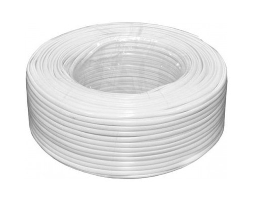 Кабель комбінований Ritar 3C2V 75 Ом 0,50мм.CU, 64x0.12m CCA, 2x0.5mm2, white, 100м (RT-W100-3C2V+2x0.5mm)