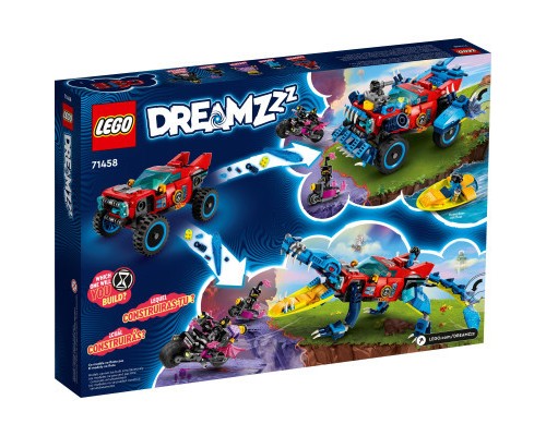 Конструктор LEGO DREAMZzz Автомобіль Крокодил 494 деталі (71458)