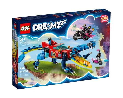Конструктор LEGO DREAMZzz Автомобіль Крокодил 494 деталі (71458)